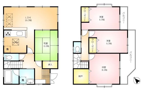 三郷市花和田　中古住宅