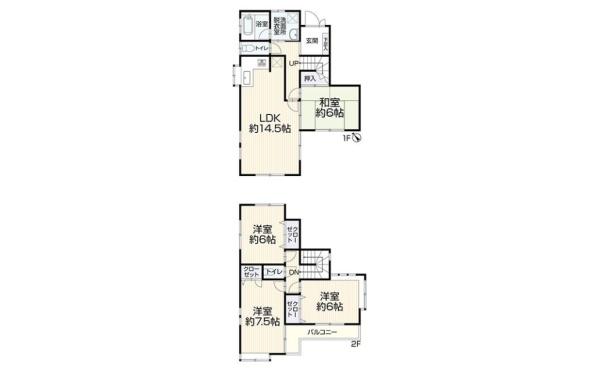 三郷市早稲田６丁目の中古一戸建