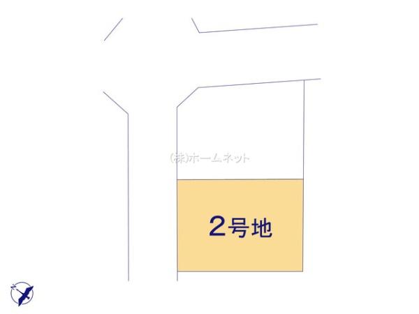 三郷市戸ケ崎14期全2区画　売地　2号地