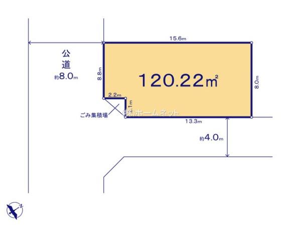 三郷市戸ケ崎３丁目の土地