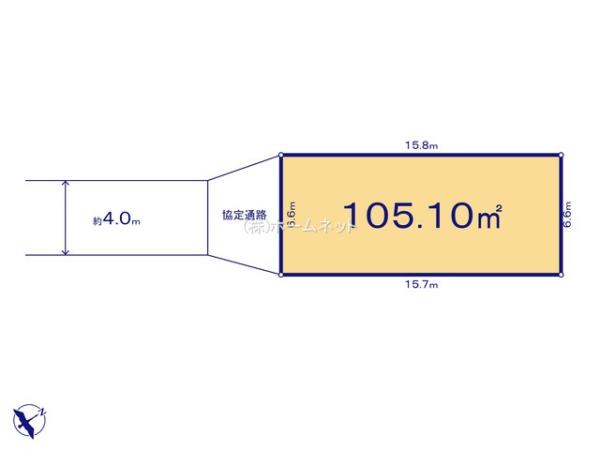 三郷市戸ケ崎第54全7区画　売地　4区画