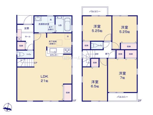 三郷市彦野全1棟　新築戸建　1号棟