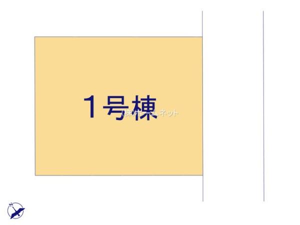 三郷市戸ケ崎21期全1棟　新築戸建　1号棟