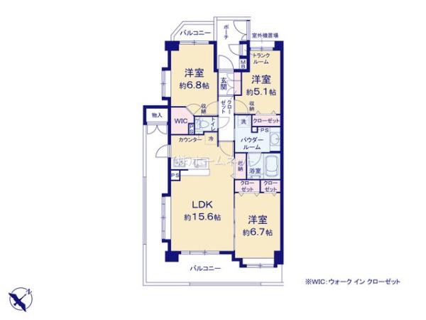 ライオンズプラザ三郷　14階