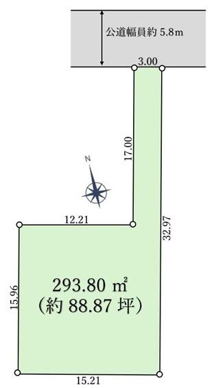 三郷市早稲田３丁目の土地
