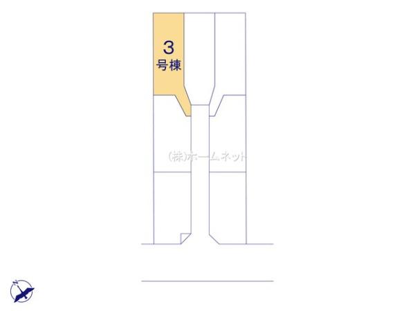三郷市戸ケ崎第54全7棟　新築戸建　3号棟