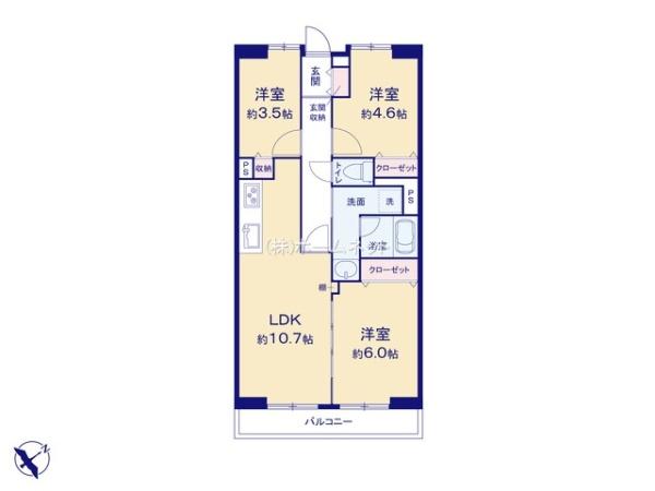 ライオンズマンション三郷　8階