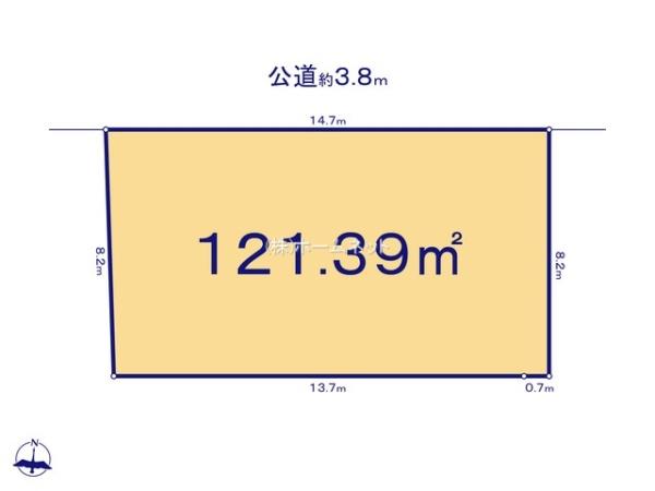 三郷市戸ケ崎5丁目全10区画　売地　A区画