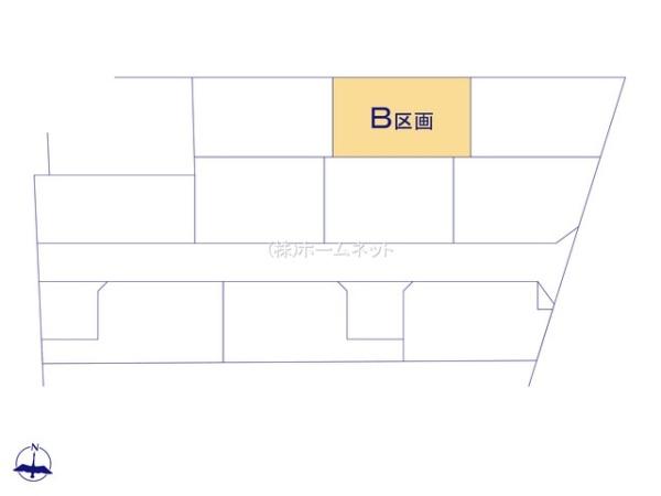 三郷市戸ケ崎5丁目全10区画　売地　B区画