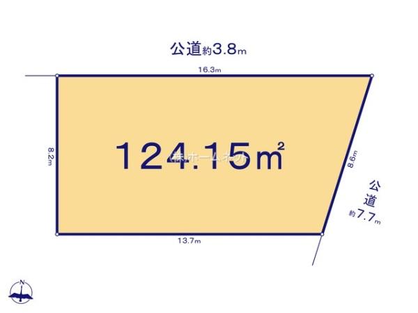 三郷市戸ケ崎5丁目全10区画　売地　C区画