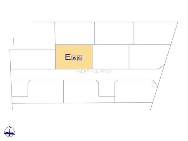 三郷市戸ケ崎5丁目全10区画　売地　E区画