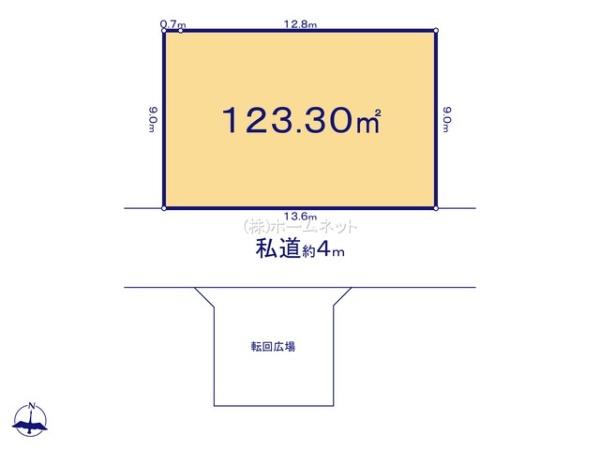 三郷市戸ケ崎5丁目全10区画　売地　F区画