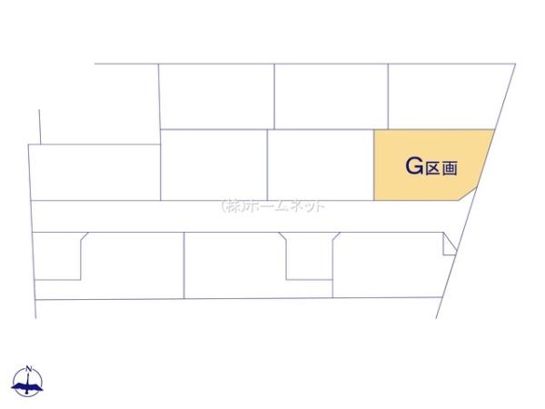 三郷市戸ケ崎5丁目全10区画　売地　G区画