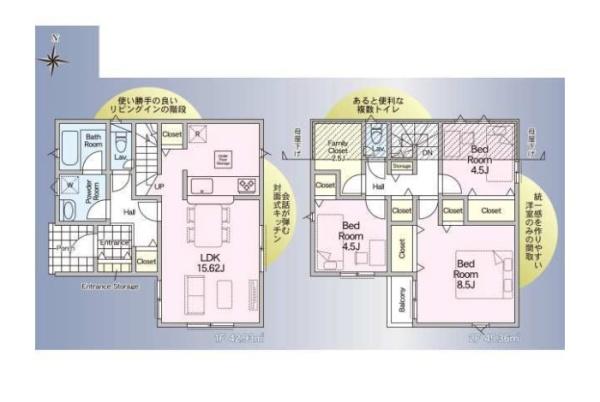 三郷市彦成第6全1棟　新築戸建　1号棟
