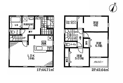三郷彦糸全5棟　新築戸建　5号棟