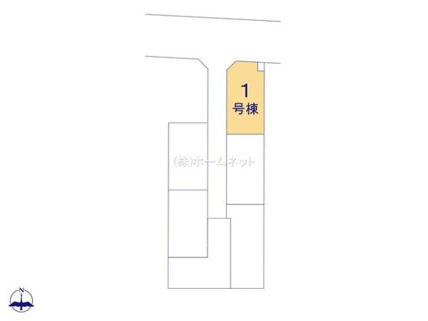 三郷市鷹野17期全6棟　新築戸建　1号棟