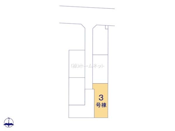三郷市鷹野17期全6棟　新築戸建　3号棟