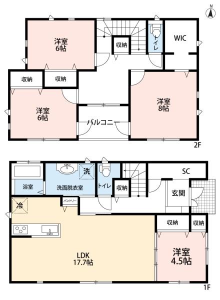 八潮市大字古新田の中古一戸建て