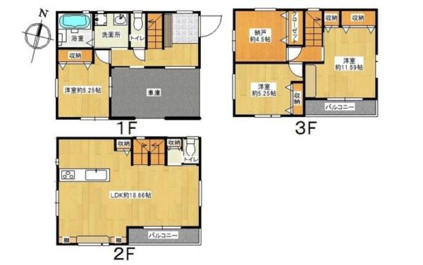 スカイタウン三郷市寄巻　新築戸建