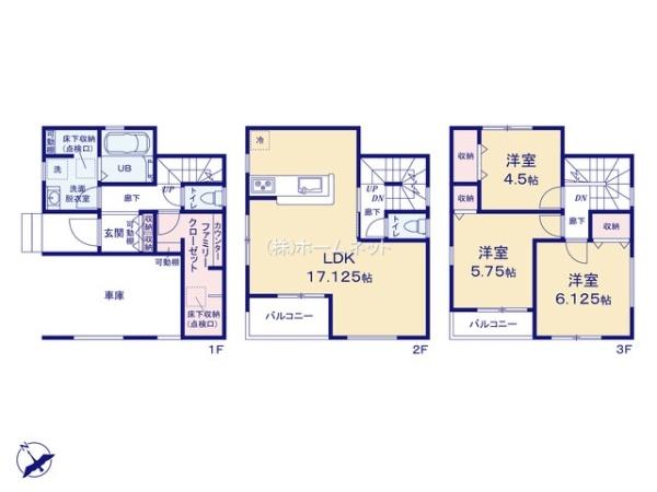 三郷市戸ケ崎３丁目の新築一戸建