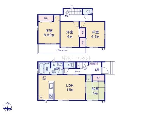 三郷市戸ケ崎5丁目全10棟　新築戸建　G号棟