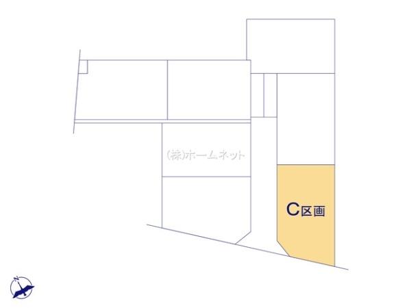 三郷市早稲田8丁目　売地　C区画