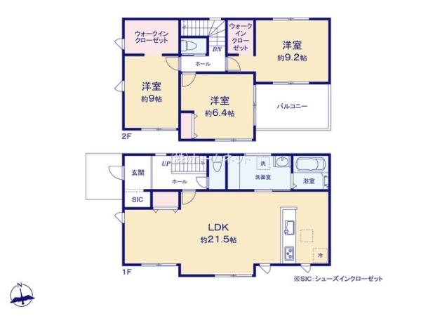 三郷市高州6期全1棟　新築戸建　1号棟