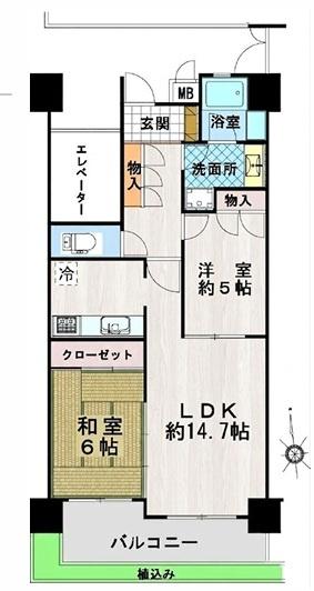 ライフペリエ三郷　1階