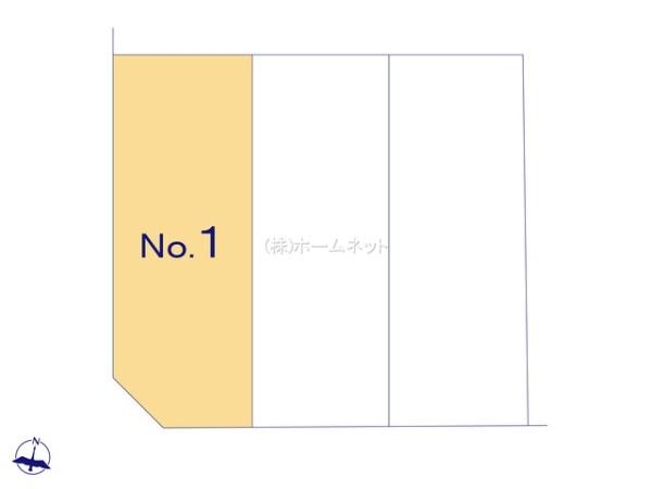 八潮市八潮6丁目全3棟　新築戸建　1号棟