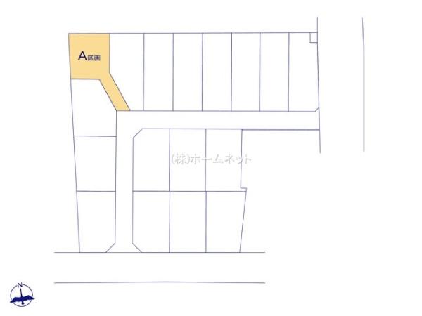 三郷市高州1丁目全17区画　売地　A区画