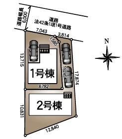 八潮市大曽根第21全1棟　新築戸建　1号棟
