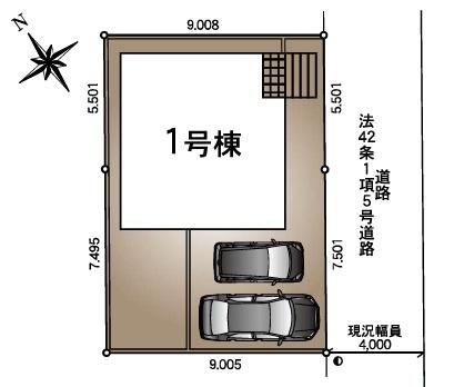 三郷市戸ケ崎第58全1棟　新築戸建　1号棟