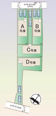 三郷市高州3丁目全4棟　新築戸建　A号棟