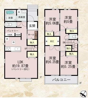 三郷市高州3丁目全4棟 新築戸建 B号棟