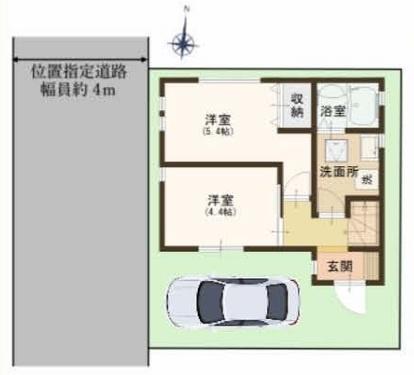 三郷市新和2丁目全1棟　新築戸建　1号棟