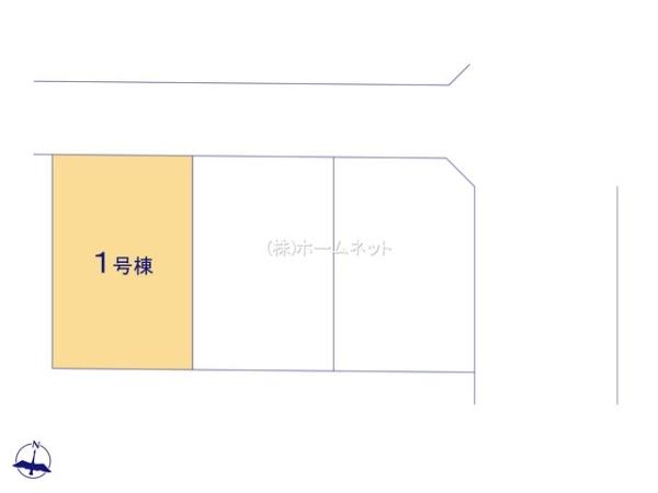八潮市鶴ケ曽根5期全3棟　新築戸建　1号棟