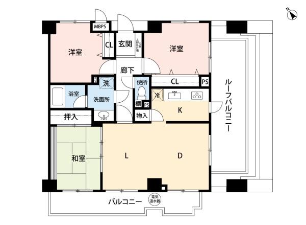 ライオンズマンション草加東　7階