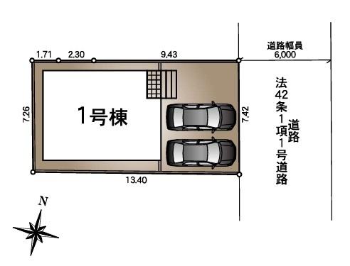 八潮市八潮第33全1棟　新築戸建　1号棟