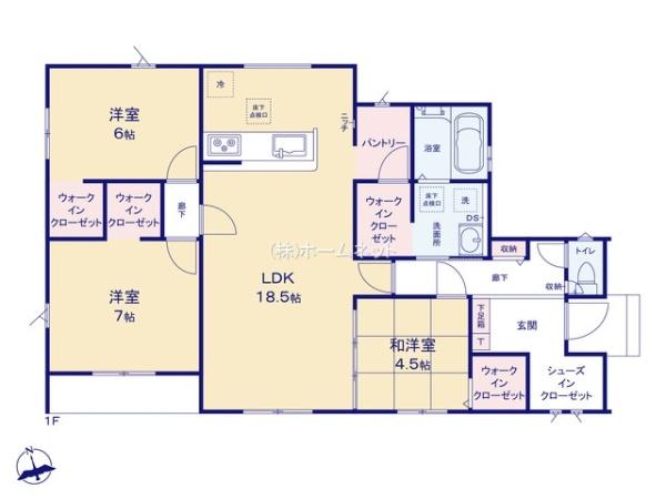 八潮市八條3期全2棟　新築戸建　2号棟