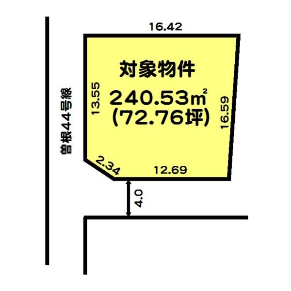 高砂市曽根町の売土地