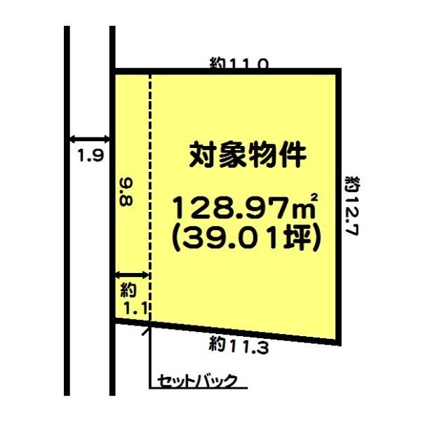 高砂市曽根町の売土地