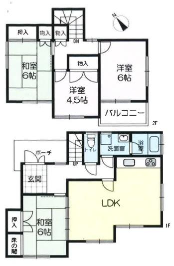 収益物件　別府町新野辺北町4丁目　賃貸戸建