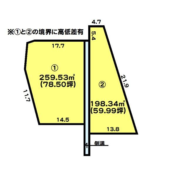 加古川市米田町平津の売土地