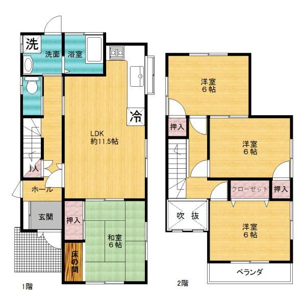 加古川市平岡町高畑の中古一戸建て