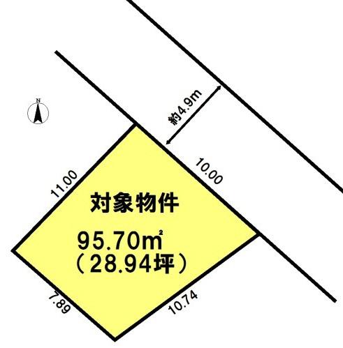 加古川市平岡町二俣の売土地