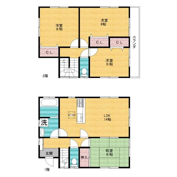 加古郡稲美町国岡３丁目の中古一戸建