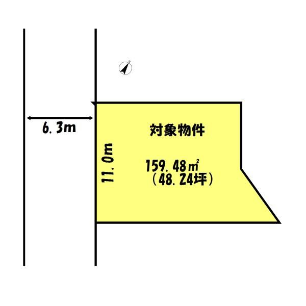 加古川市野口町北野の売土地