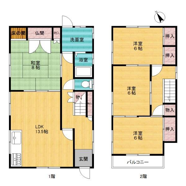 加古川市尾上町安田の中古一戸建て