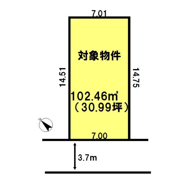 加古川市平岡町高畑の土地