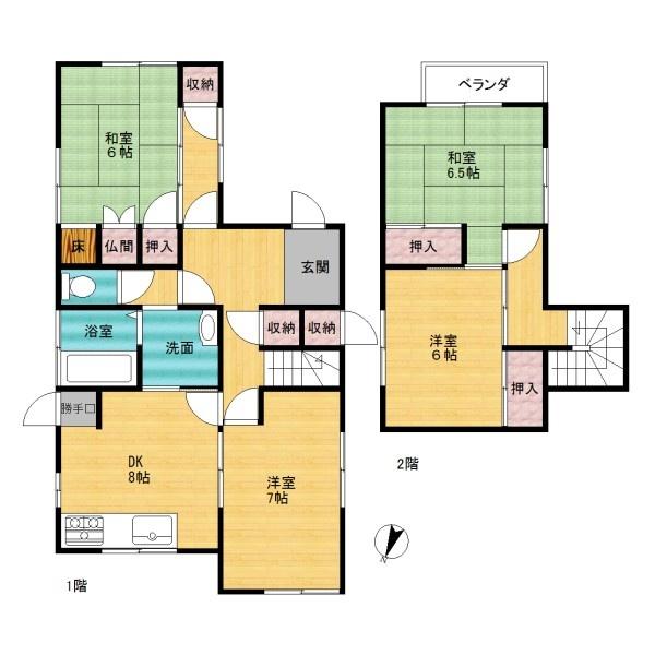 加古川市加古川町美乃利の中古一戸建